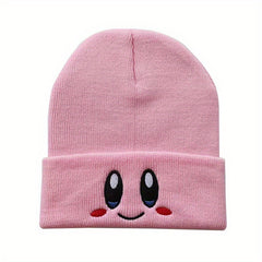 Embroidered Knitted Beanie Hat for Men and Women
