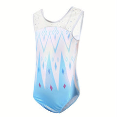Sleeveless Gymnastics Outfits Girls Stretchy Workout Dance Training