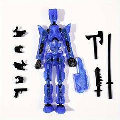 Mecha Joint Action Figure Lucky Joint Set Assembly Doll Transparent Toy