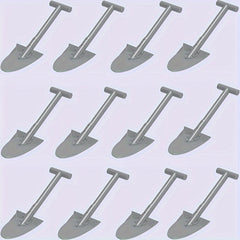 12pcs Farm Playset w/ Shovel, Bucket & Tools for DIY Scene Building