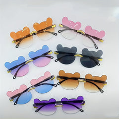 Gradient Bear Sunglasses for Toddlers - Stylish & Protective Gift