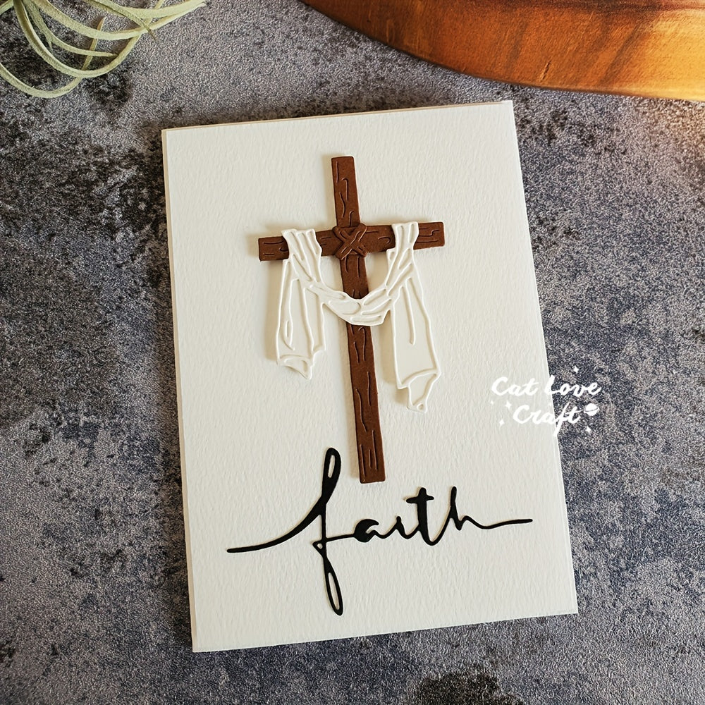 Crucifixion Metal Cutting Dies Scrapbooking Stencil DIY