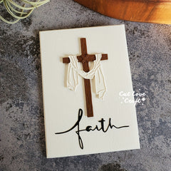 Crucifixion Metal Cutting Dies Scrapbooking Stencil DIY