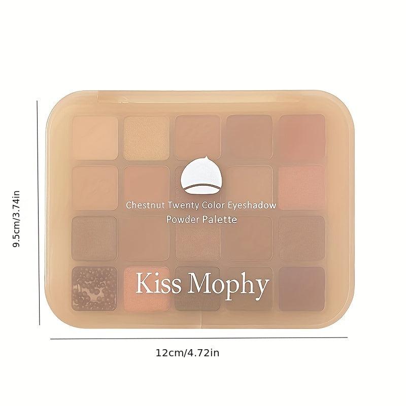 Golden Brown Pumpkin Tone Eyeshadow Palette Contouring & Brightening