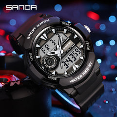 SANDA Boy's Military Falling Resistant Watch