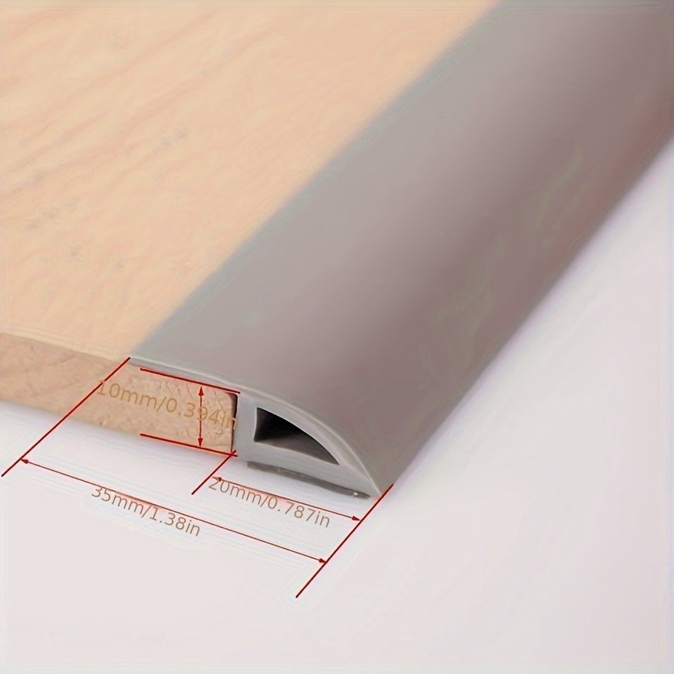 10-15mm PVC Floor Mat Self Adhesive Button Strips Protect Flooring