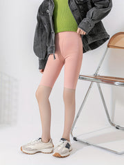 Girls Slim High Waist Biker Shorts Summer Clothes