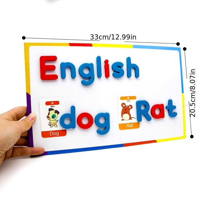 English Spelling Magnetic Letters Stickers