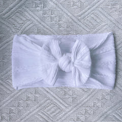 Soft Jacquard Baby Bow Hair Band Headwear Hair Accessories