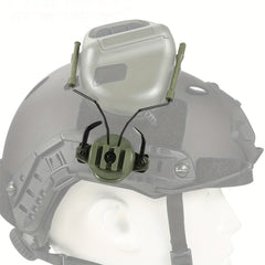 Fast Rail Mounts Headset Rail Adapter Helmet Holder Set