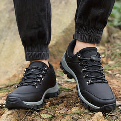 Men's Lace Up Hiking Shoes Breathable Anti-Skid Durable for Camping