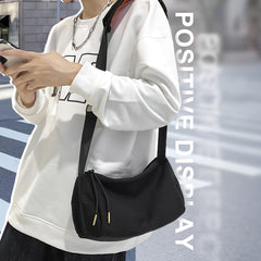 Men's Street Casual Messenger Bag Style Storage Bag