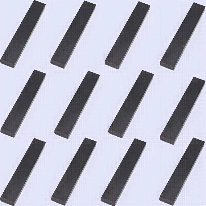 14 Years ABS Building Bricks Set 12pcs 1X6 Low Wall Flat Bricks