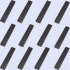 14 Years ABS Building Bricks Set 12pcs 1X6 Low Wall Flat Bricks