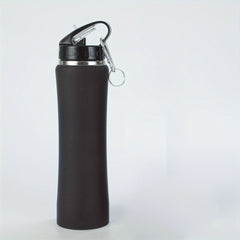 Outdoor Portable Sports Water Bottle Double layer Stainless Steel Water Cup