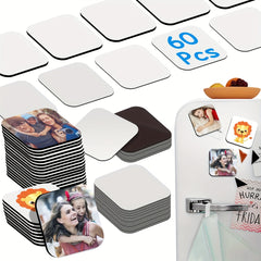 Sublimation Blank Fridge Magnets for Home & Office Decor