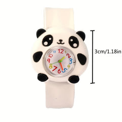 Kids Quartz Watch Rainbow Waterproof Wristwatch Gift