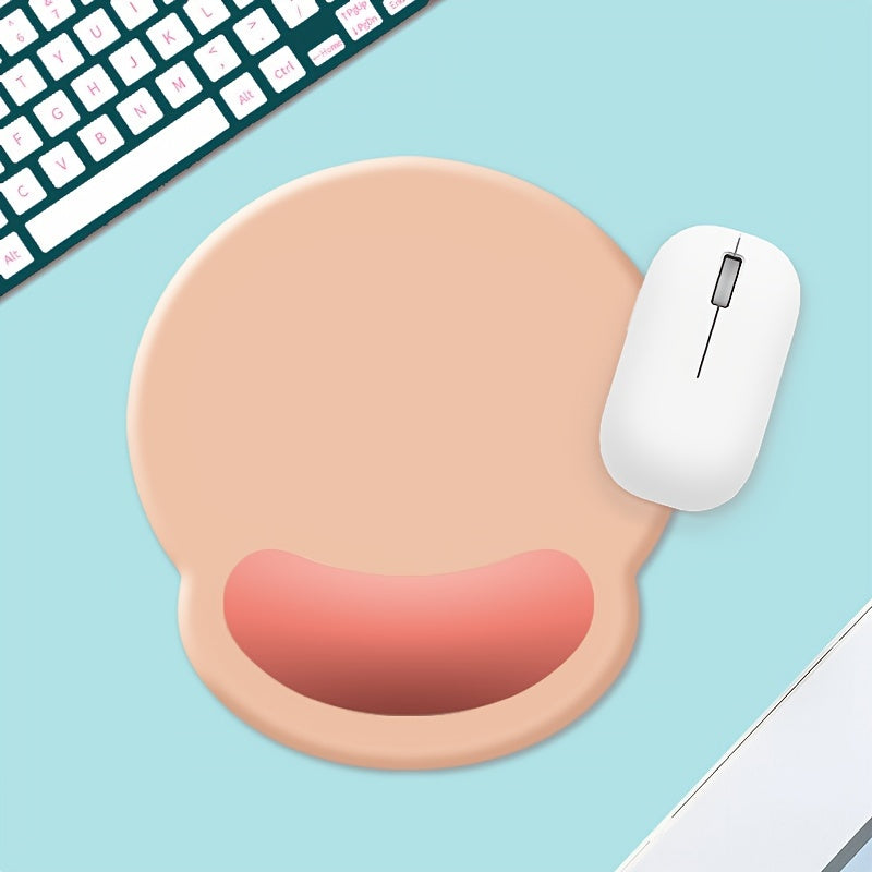 Wrist Mouse Pad Padded Memory Cotton Matching Stereo Office Comfortable
