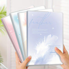 B5 136 Pages Colorful Journal Notebook Waterproof Soft Cover Horizontal Line