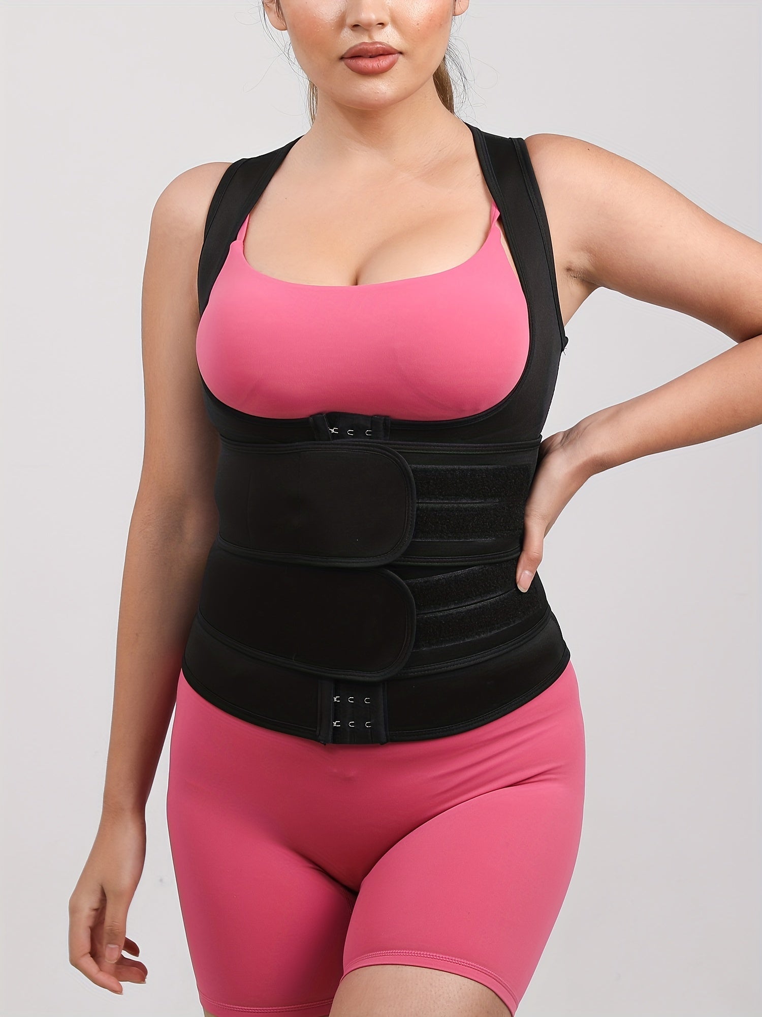 Women's Double Strap Tank Top for Tummy Control & Weight Loss