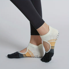 Non Slip Yoga Socks with Extra Grip and Towel Bottom