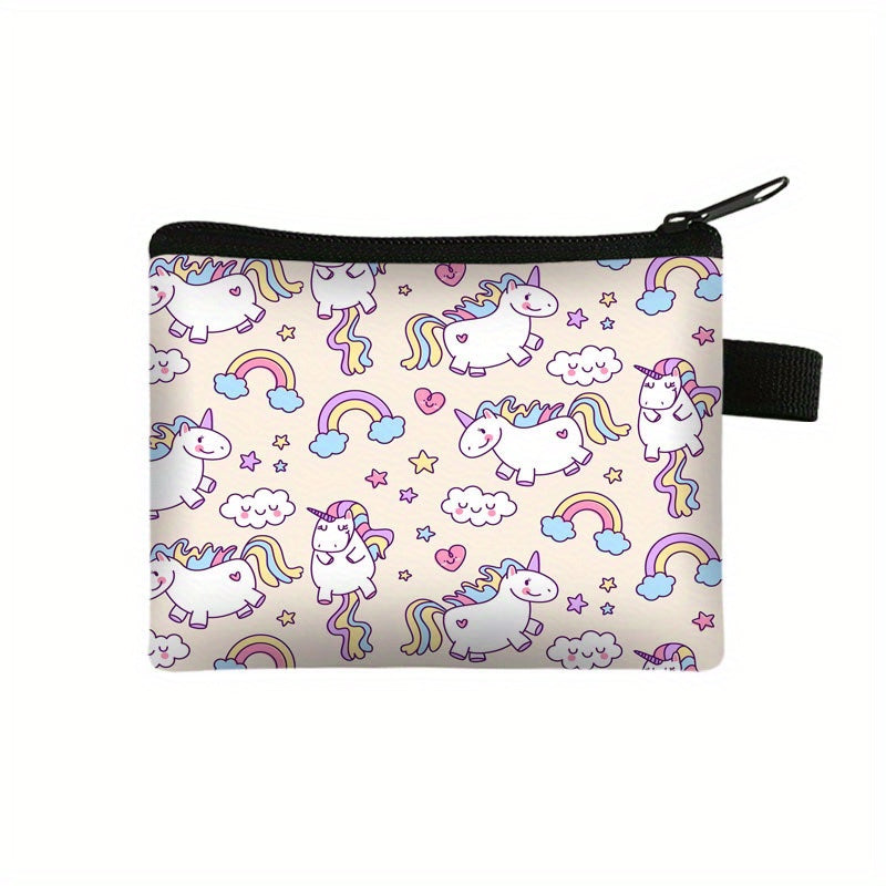 Cartoon Unicorn Coin Purse Girls Gift Coin Bag