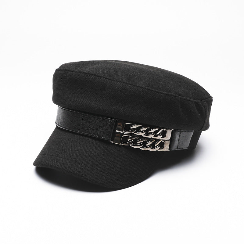 Brown Women's Beret Baseball Cap Newsboy Caps
