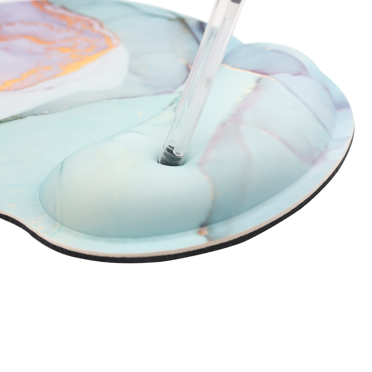 Marble Mouse Pad Wrist Rest Memory Foam Non Slip Comfortable Hand Rest