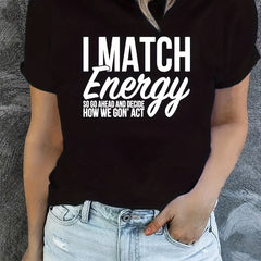 Letter Graphic Sports Round Neck T-Shirt Short Sleeences Women's Activewear