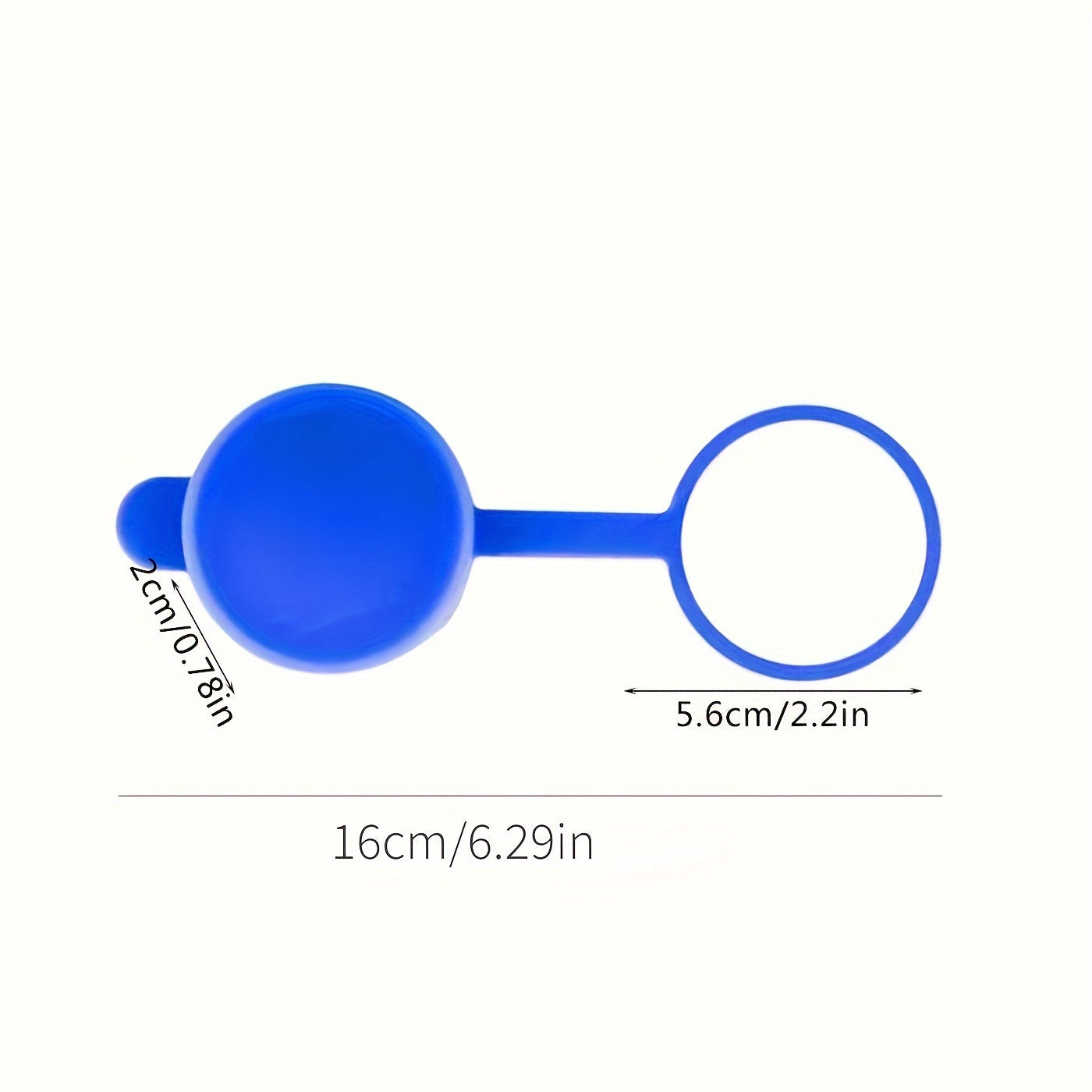 2pcs Reusable Water Bucket Lids, Dustproof & Splash-proof Rubber Cover