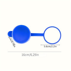 2pcs Reusable Water Bucket Lids, Dustproof & Splash-proof Rubber Cover