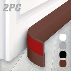 2pcs Door Draft Stopper Under Door Door Draft Stopper Under Door Seal Strip