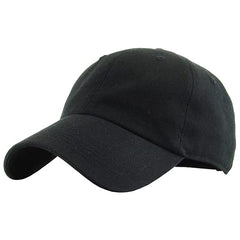 Vintage Washed Cotton Baseball Caps Adjustable Unconstructed Plain Cap