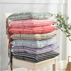 Crystal Velvet Cushion Chair Stool Thickened Warm Office Student Dining Cushion