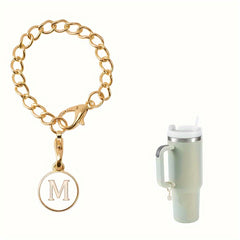 Letter Round Pendant For Cup Handle Cup Decoration Accessories
