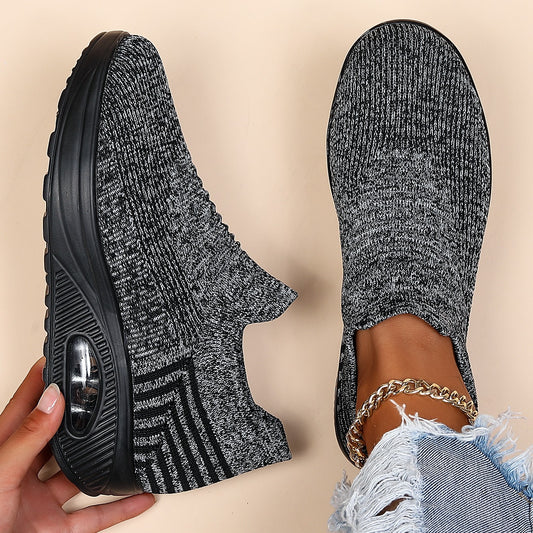 Women's Air Cushion Breathable Slip On Sneakers