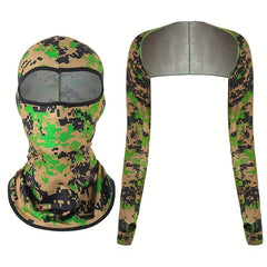Sun Protection Shawl & Face Mask Set - Stay Safe Outdoors