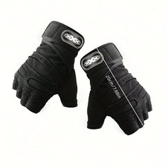 Fitness Half Finger Gloves Weightlifting Wrist Protection Gloves