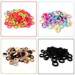400pcs Baby Girls Hair Ties Elastic Hair Bands Hair Accessories