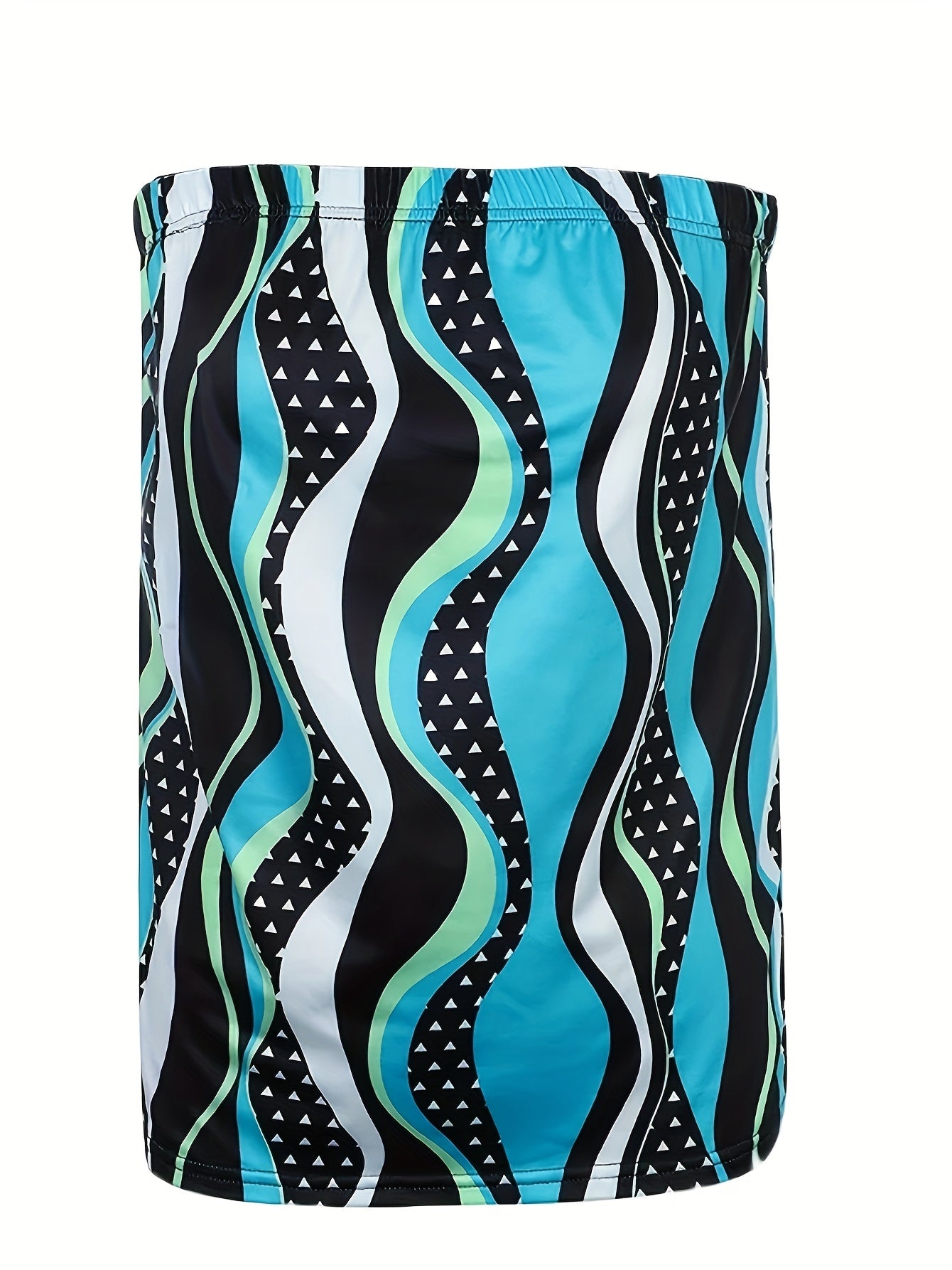 Sexy Tube Top Women's Plus Abstract Print Elastic Slight Stretch