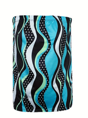 Sexy Tube Top Women's Plus Abstract Print Elastic Slight Stretch