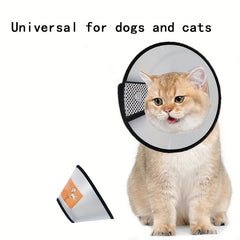 Adjustable Cat Cone Collar Anti Lick Bite Protective Collar
