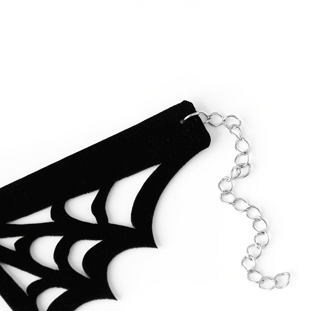 Halloween Spider Web Bracelet Witch Role-playing Accessory