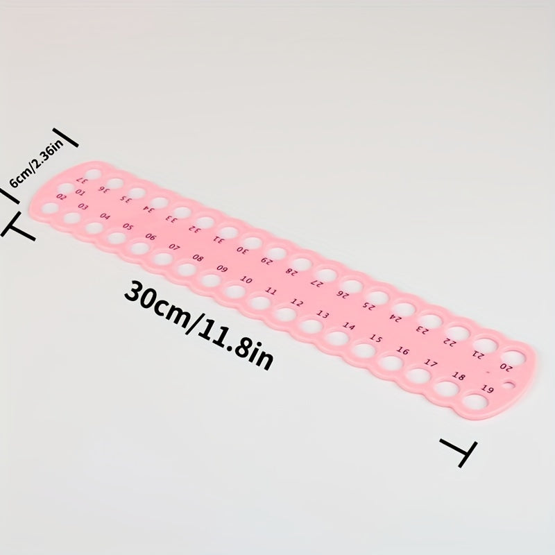 2pcs Colorful Cross Stitch Thread Board Plastic Threading Board