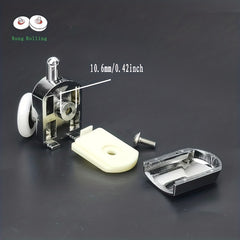 4pcs Shower Door Runner 23mm 25mm Double Pulleys Hang