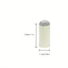 100pcs Billiard Cue Tips Plastic Replacement Pool Cue Tips