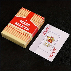 Waterproof Plastic Card Frosted Playing Cards for Family Gathering Game