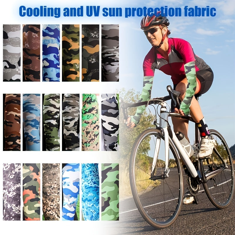 Men's Cycling Sleeves Summer Ice Silk Sheath