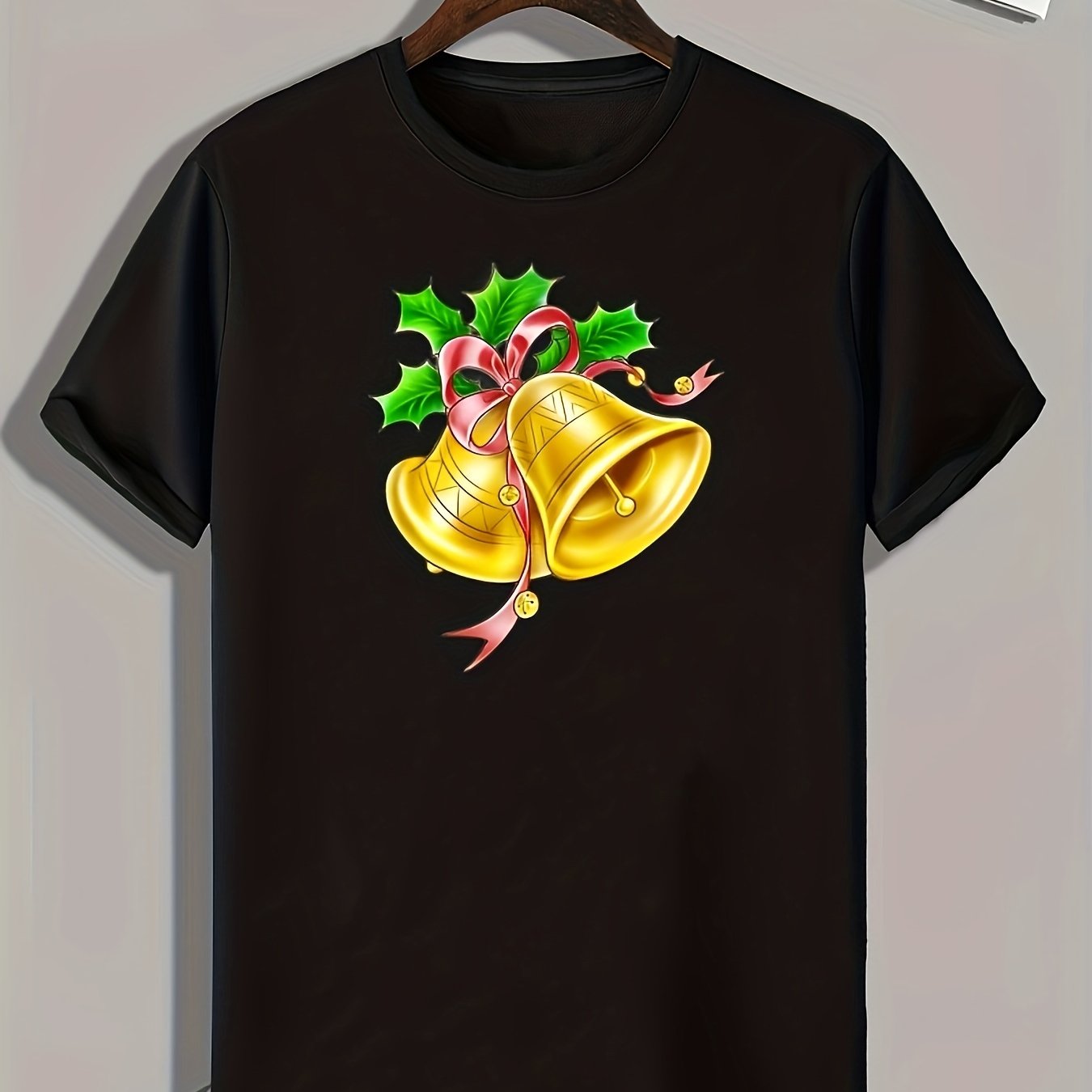 Bell Print Men's Graphic T shirt for Summer