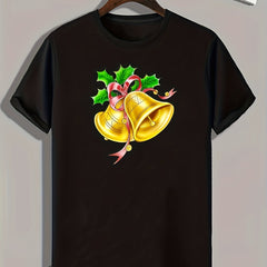 Bell Print Men's Graphic T shirt for Summer